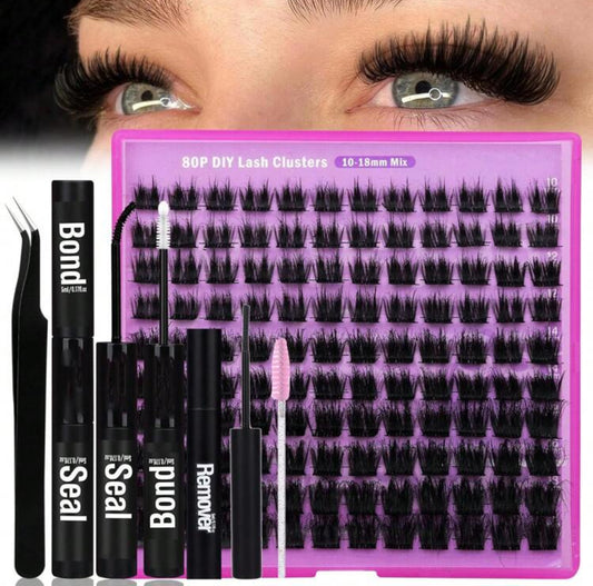 Cluster Lash Extension Set