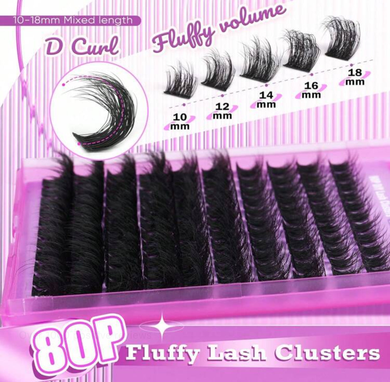 Cluster Lash Extension Set