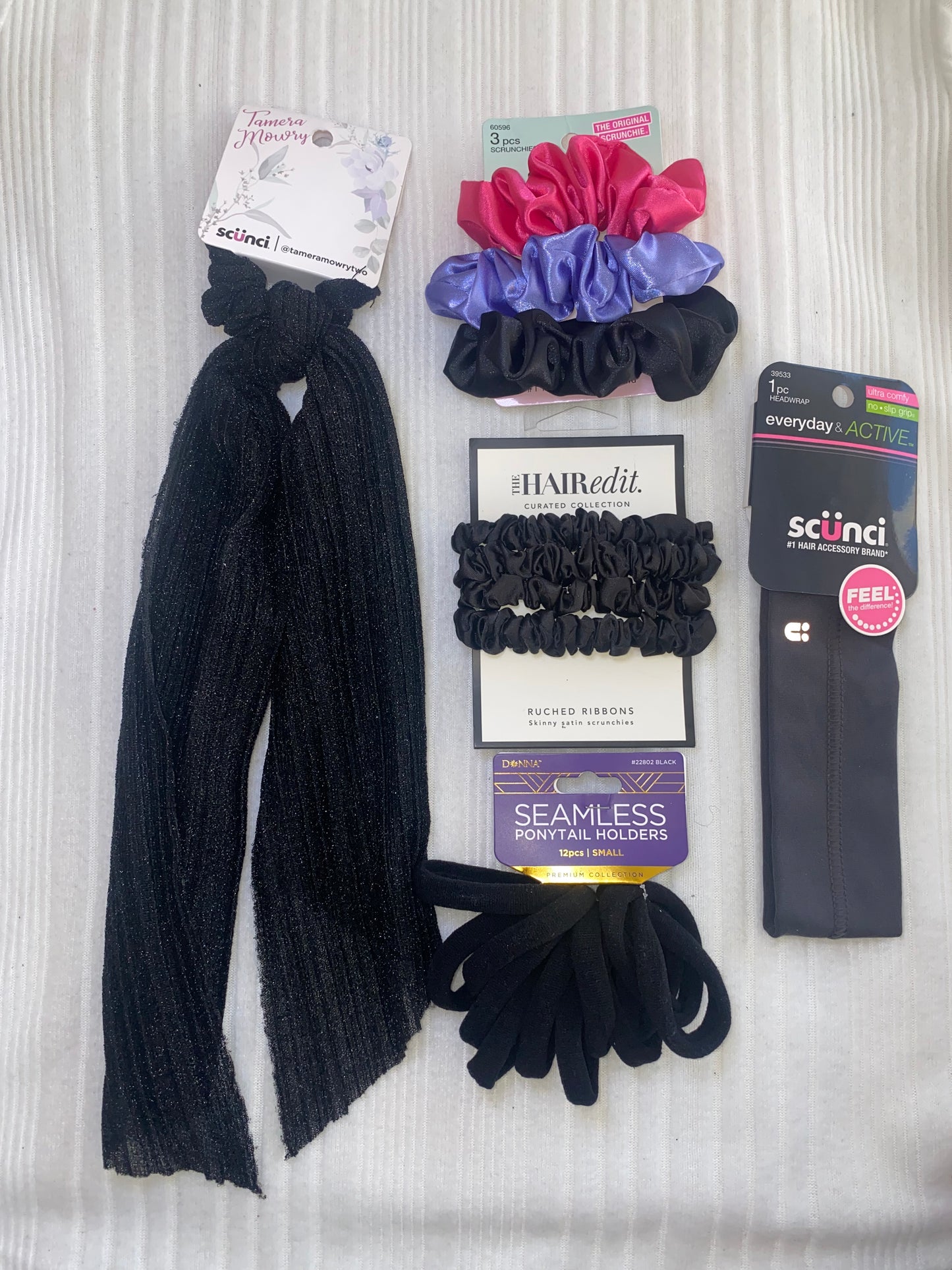 NEW Scunci Assorted Hair Accessories